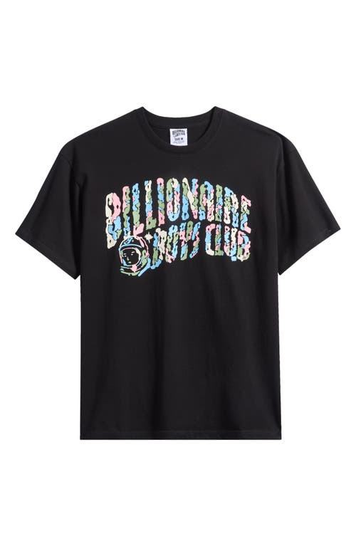 Billionaire Boys Club Curve Mix Graphic T-shirt In Black