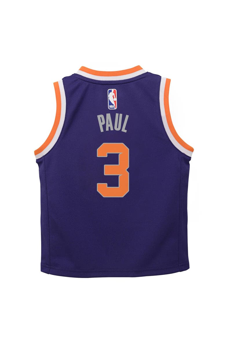 Nike Preschool Nike Chris Paul Purple Phoenix Suns 2021/22 Replica Jersey - Icon Edition, Alternate, color,