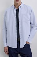 Scalpers Loose Oxford Bd Shirt