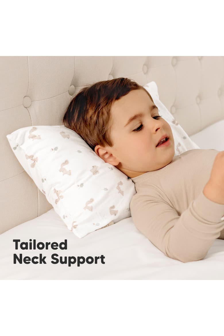 Buddy Toddler Pillow, Alternate, color, Nibbles