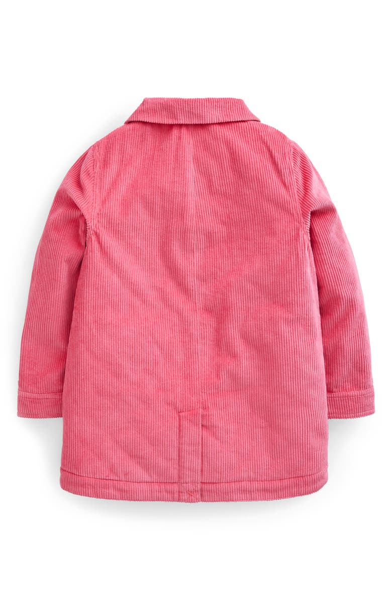 Mini Boden Kids' Bunny Appliqué Cotton Corduroy Jacket, Alternate, color, 