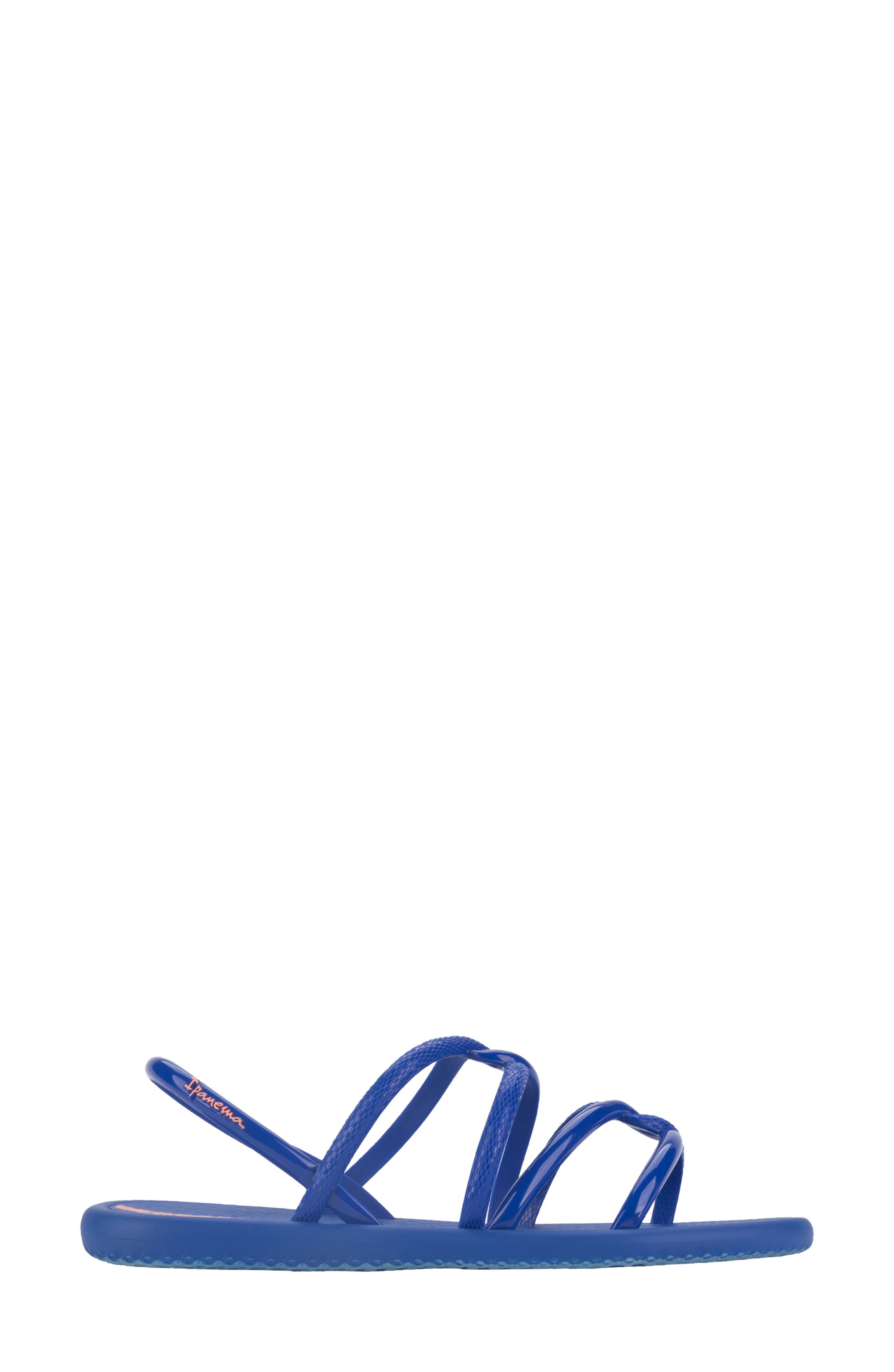 Ipanema Meu Sol Textured Slingback Sandal, Alternate, color, Av563