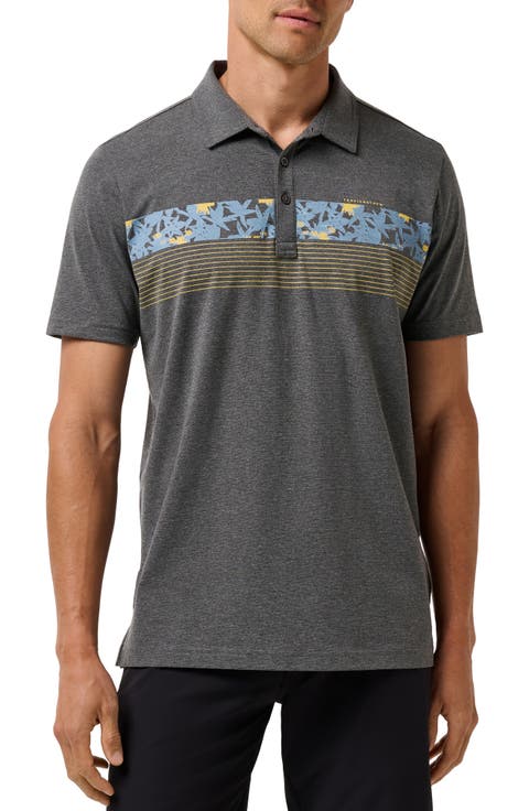 Midnight Train Chest Stripe Polo