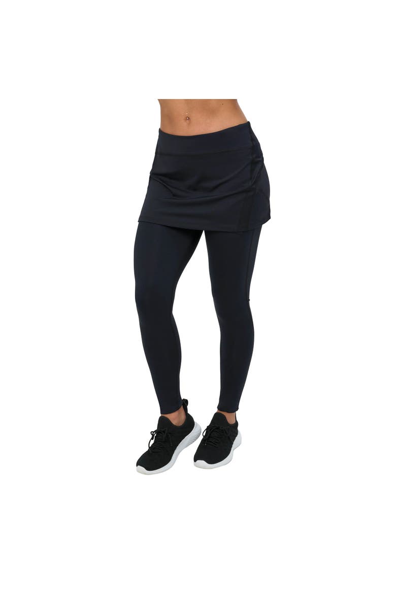 Women's Skirt with Leggings with Sun and UV Protection, Main, color, Black