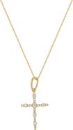 Bony Levy Solstice Diamond Petite Cross Pendant