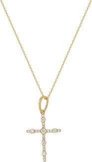 Bony Levy Solstice Diamond Petite Cross Pendant