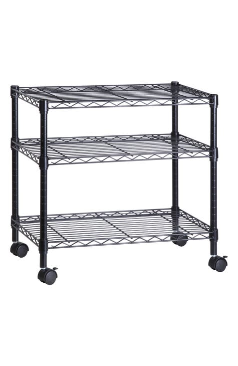 3-Tier Media Cart