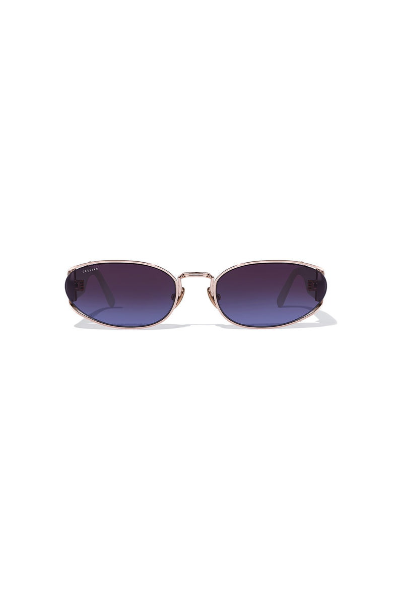 Bisou 60mm Acetate Sunglasses, Main, color, Purple/White