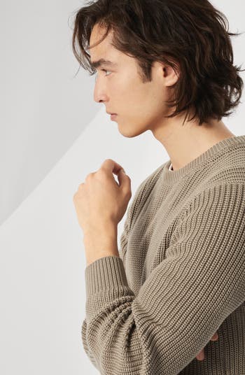 Brunello Cucinelli Half English Rib knit sweater | Nordstrom