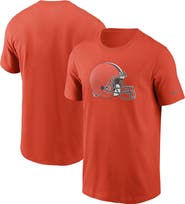 Nike Men's Nike Orange Cleveland Browns Primary Logo T-Shirt