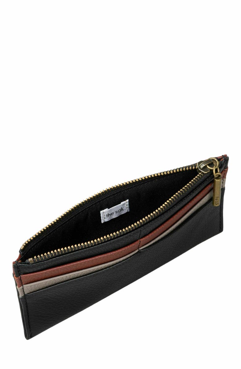 The Sak Neva Large Card Wallet, Alternate, color, Black Block