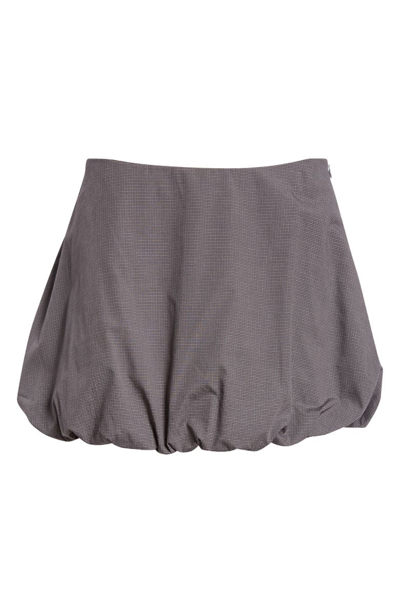 Paloma Wool Liv Check Organic Cotton Skirt, Alternate, color, Grey