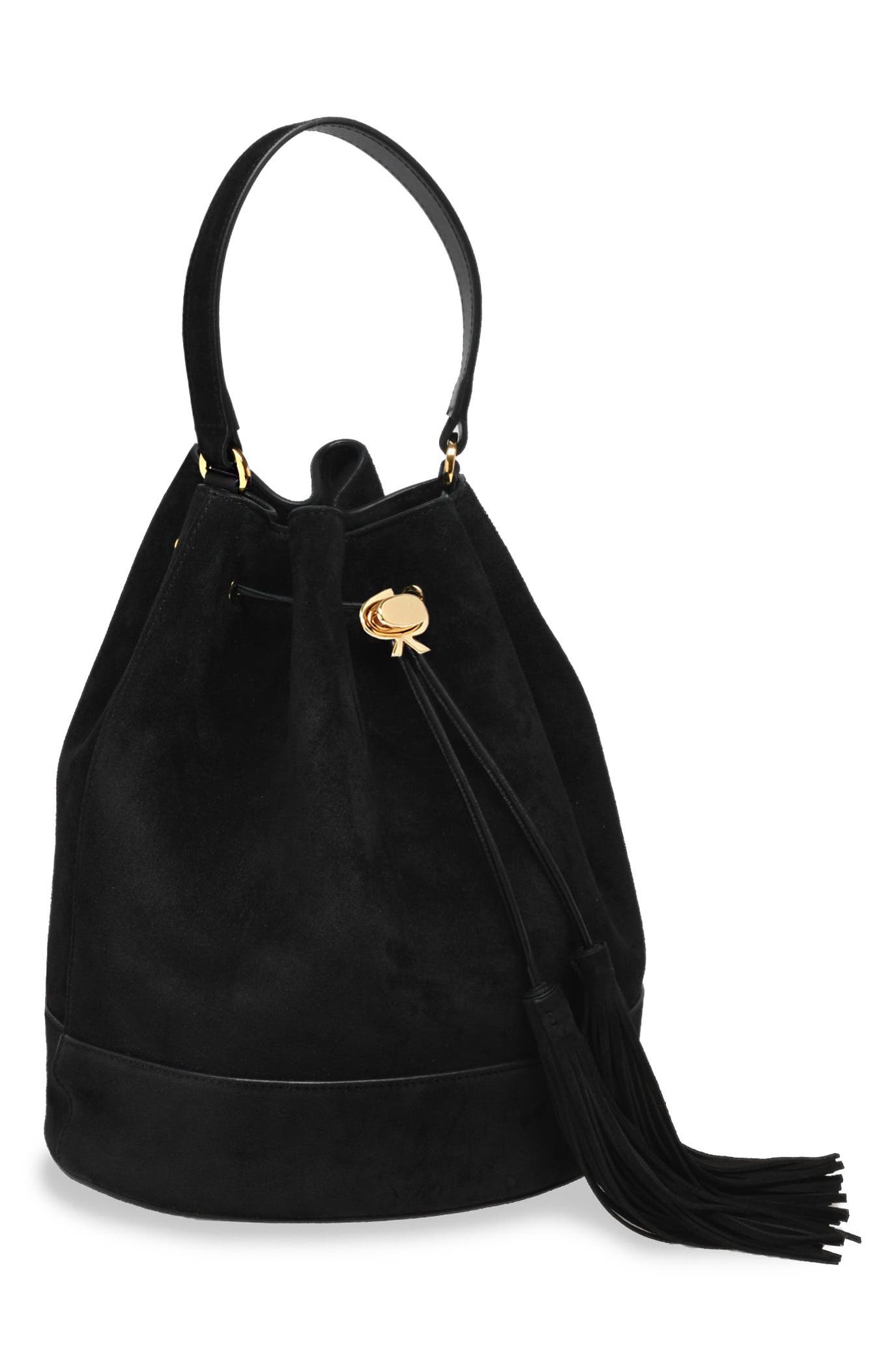 Sienna 22 Crossbody Bag, Alternate, color, Black Suede