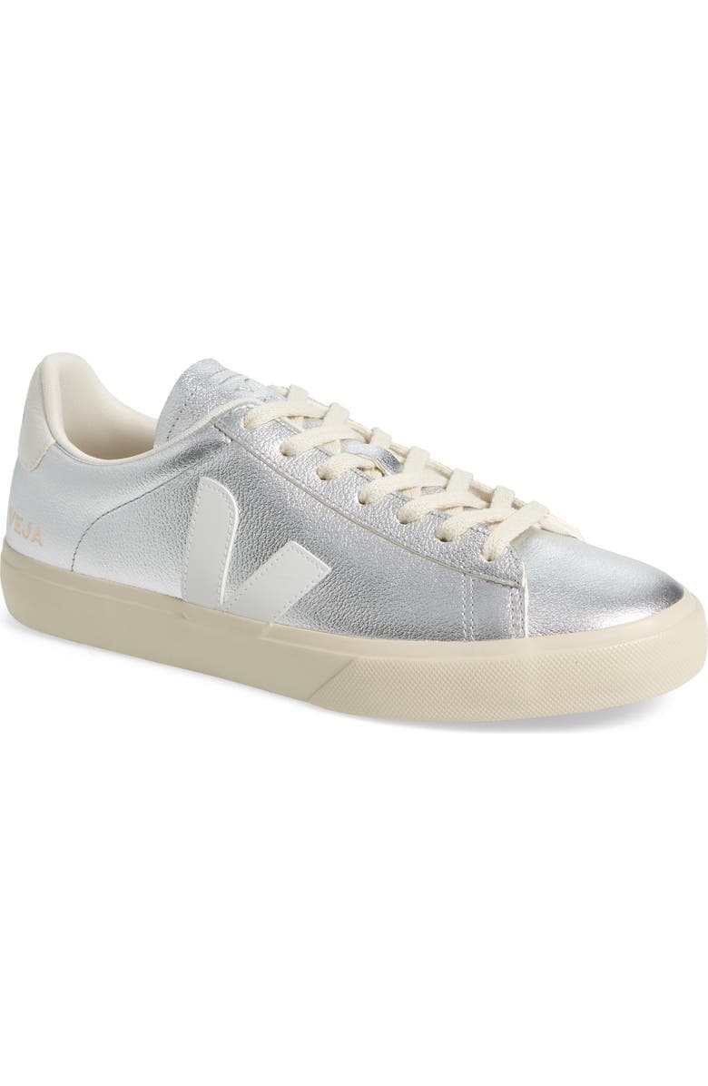 Veja Campo Sneaker, Main, color, Silver White