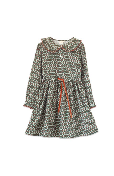 Girls Adelaide Velvet Tie Dress