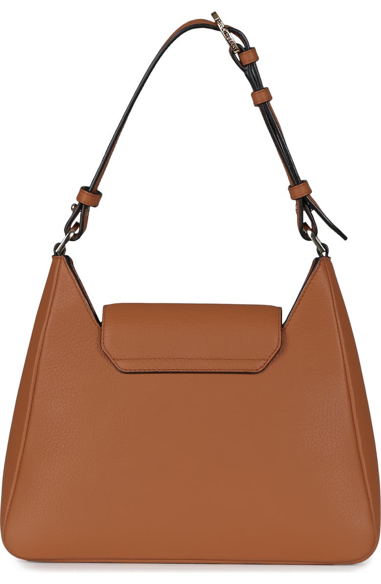 Strathberry Multrees Leather Hobo, Alternate, color, Tan