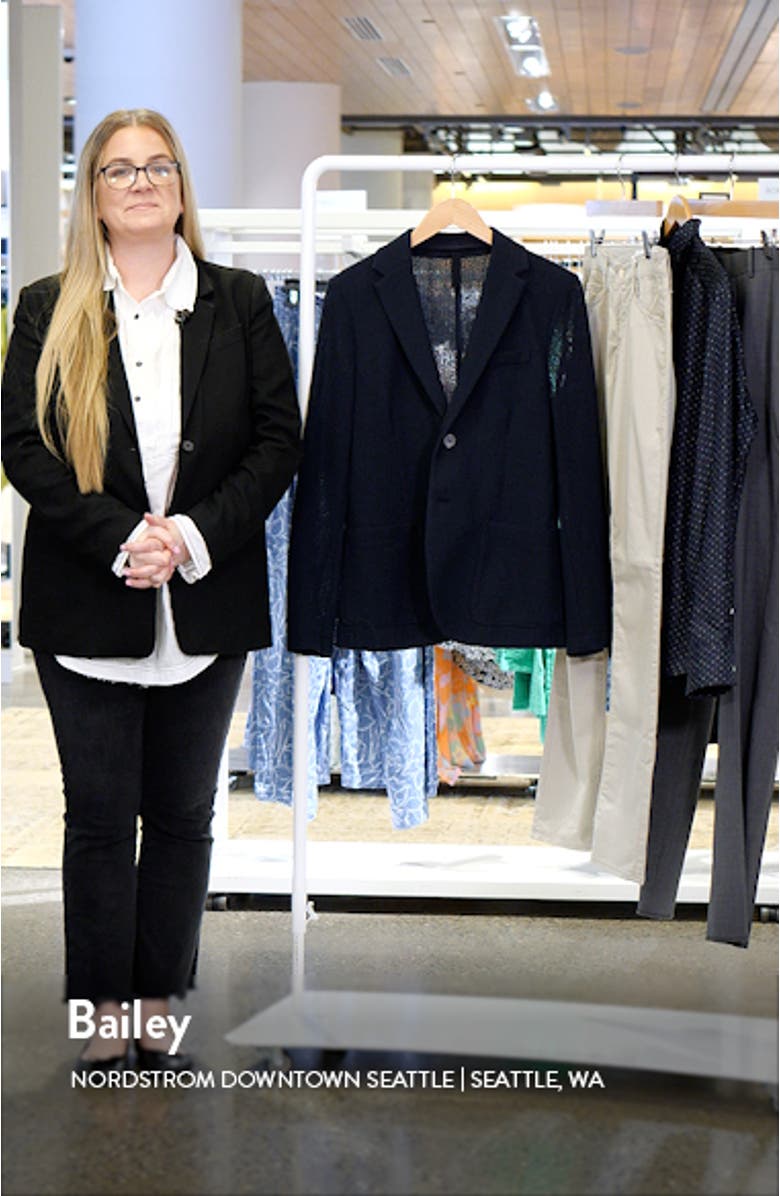 Bicolor Frisé Blazer, sales video thumbnail