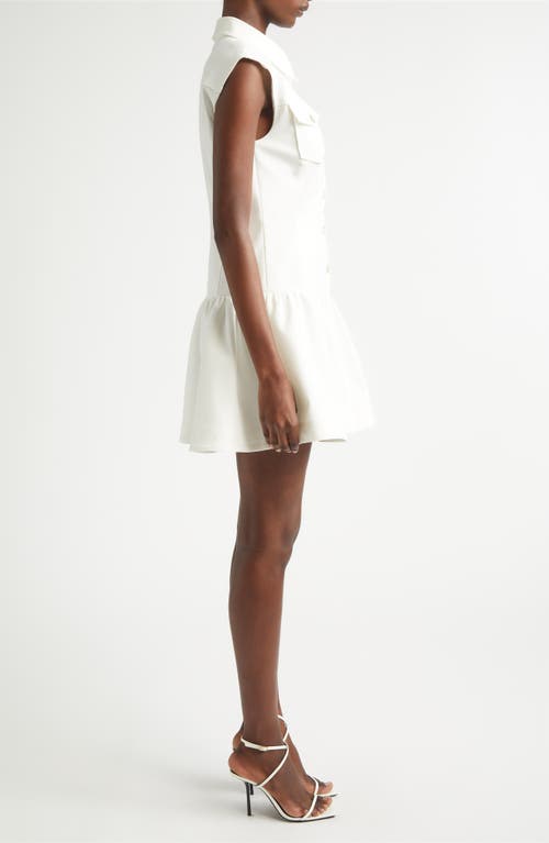 Ramy Brook Sofi Cap Sleeve Minidress In White