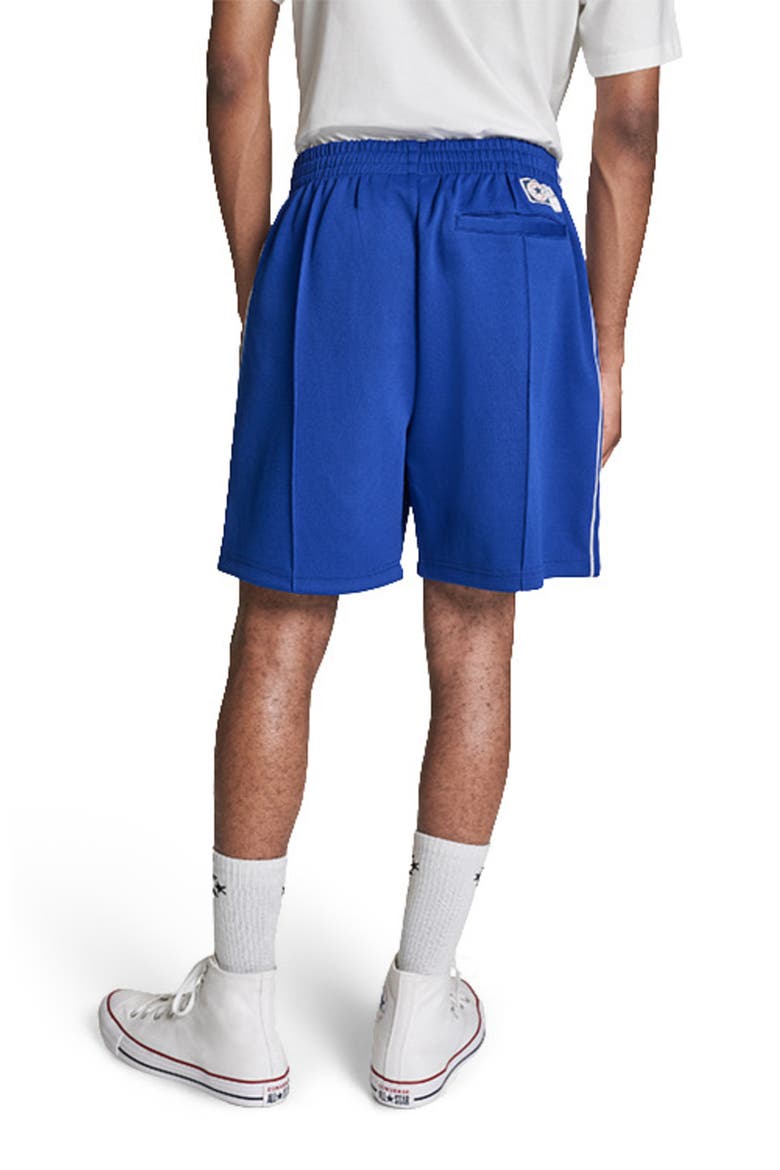 Racing Stripe Shorts, Alternate, color, CONVERSE BLUE