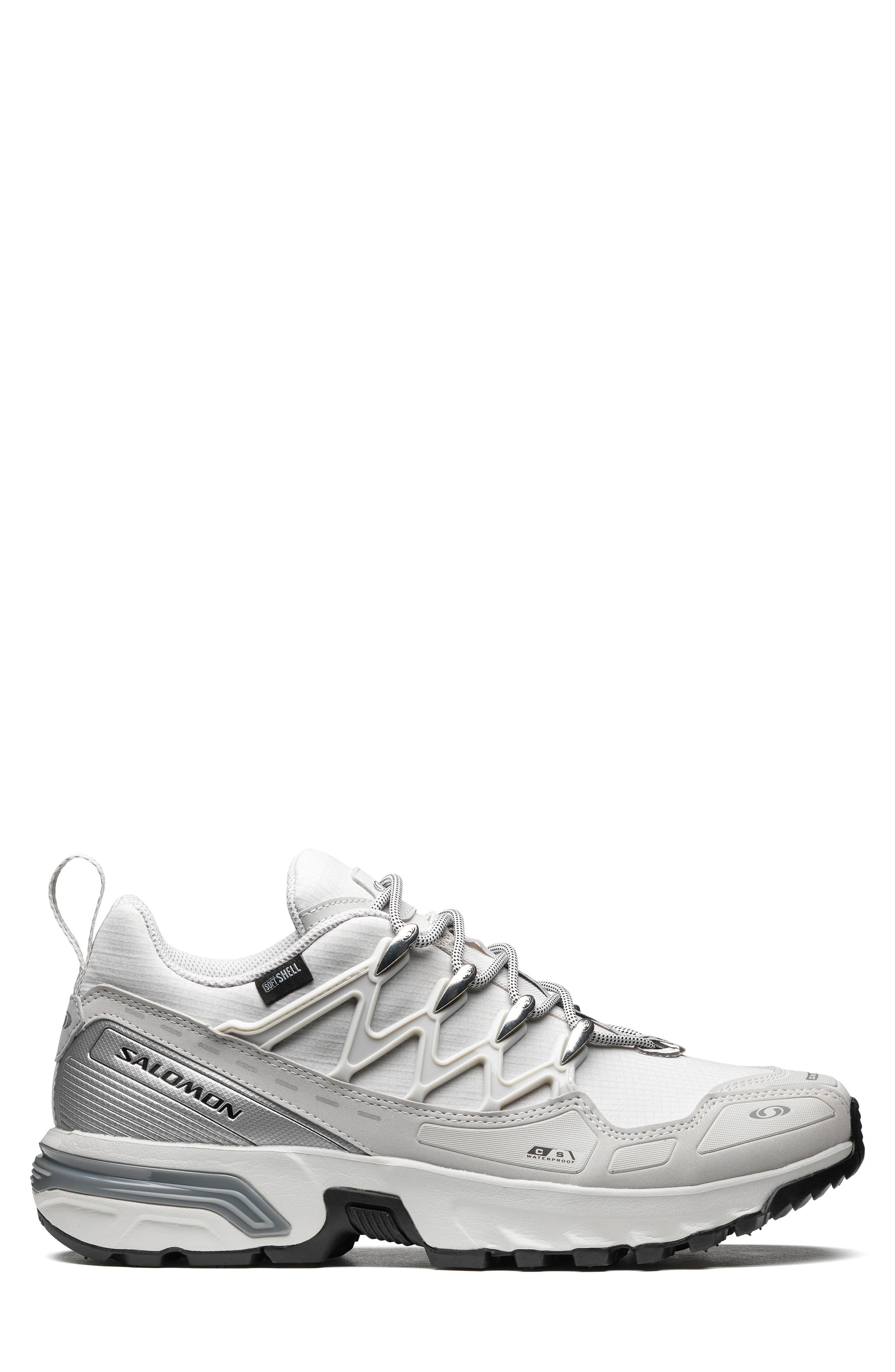 Gender Inclusive ClimaSalomon Waterproof Running Shoe, Alternate, color, LUNAR ROCK/ SILVMETAL/ BLACK