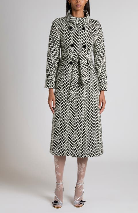 Fauve Wool Blend Coat