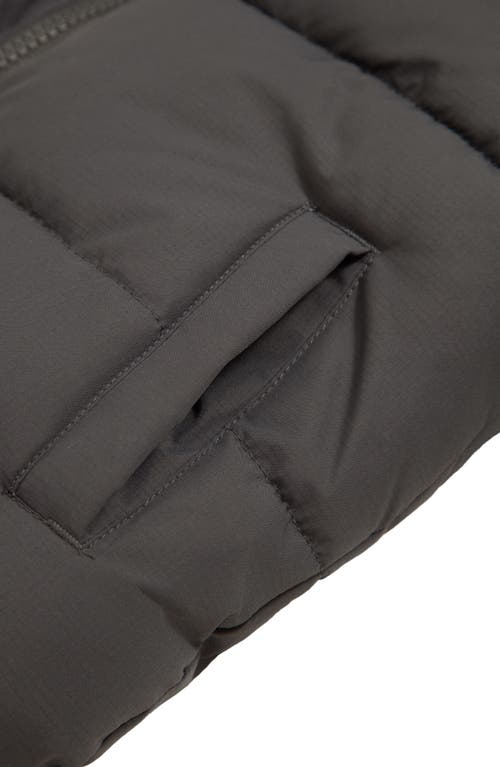 Rokka&rolla Fleece Lined Cloud Hooded Jacket In Gray