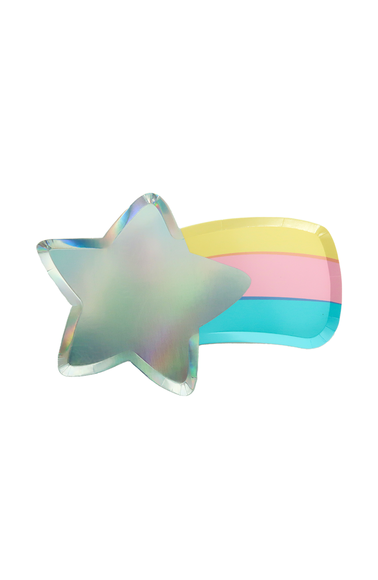 Daydream Society Lucky Me St. Patrick's Day Shooting Star Large Plates, Main, color, Assorted Pre-Pack