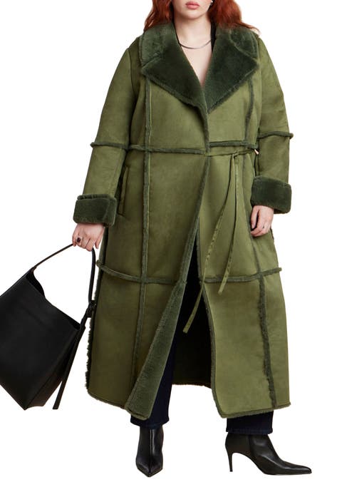 Long Fleece Lined Coat