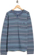 Tommy Bahama San Felipe Stripe Baja Abaco Organic Cotton Long Sleeve Knit Top