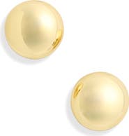 Madewell Button Stud Earrings