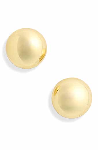 Madewell Button Stud Earrings