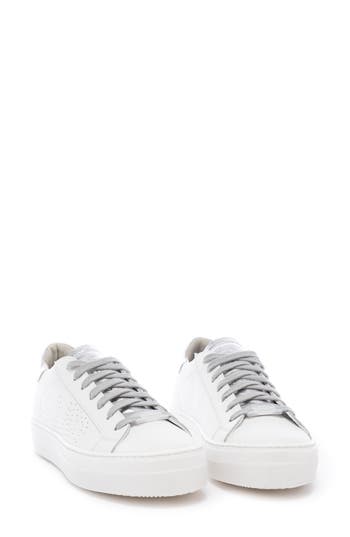 P448 Corthea Low Top Sneaker In White
