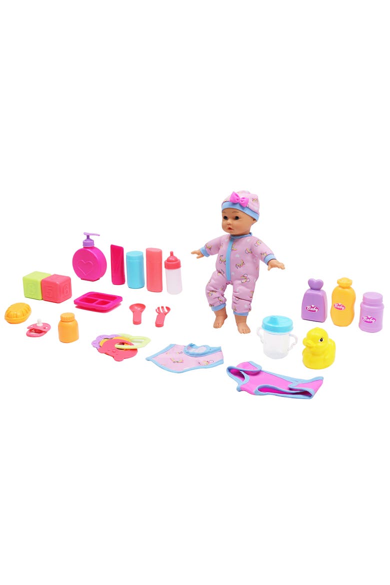 12 Inch  Baby Doll Starter Set 22 pieces, Ages 2+, Alternate, color, Multicolored