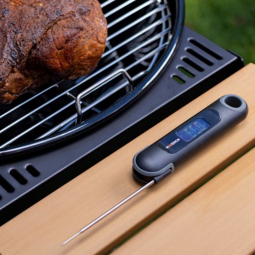Maverick Temp & Time Reverse Lcd Thermocouple Thermometer In Black