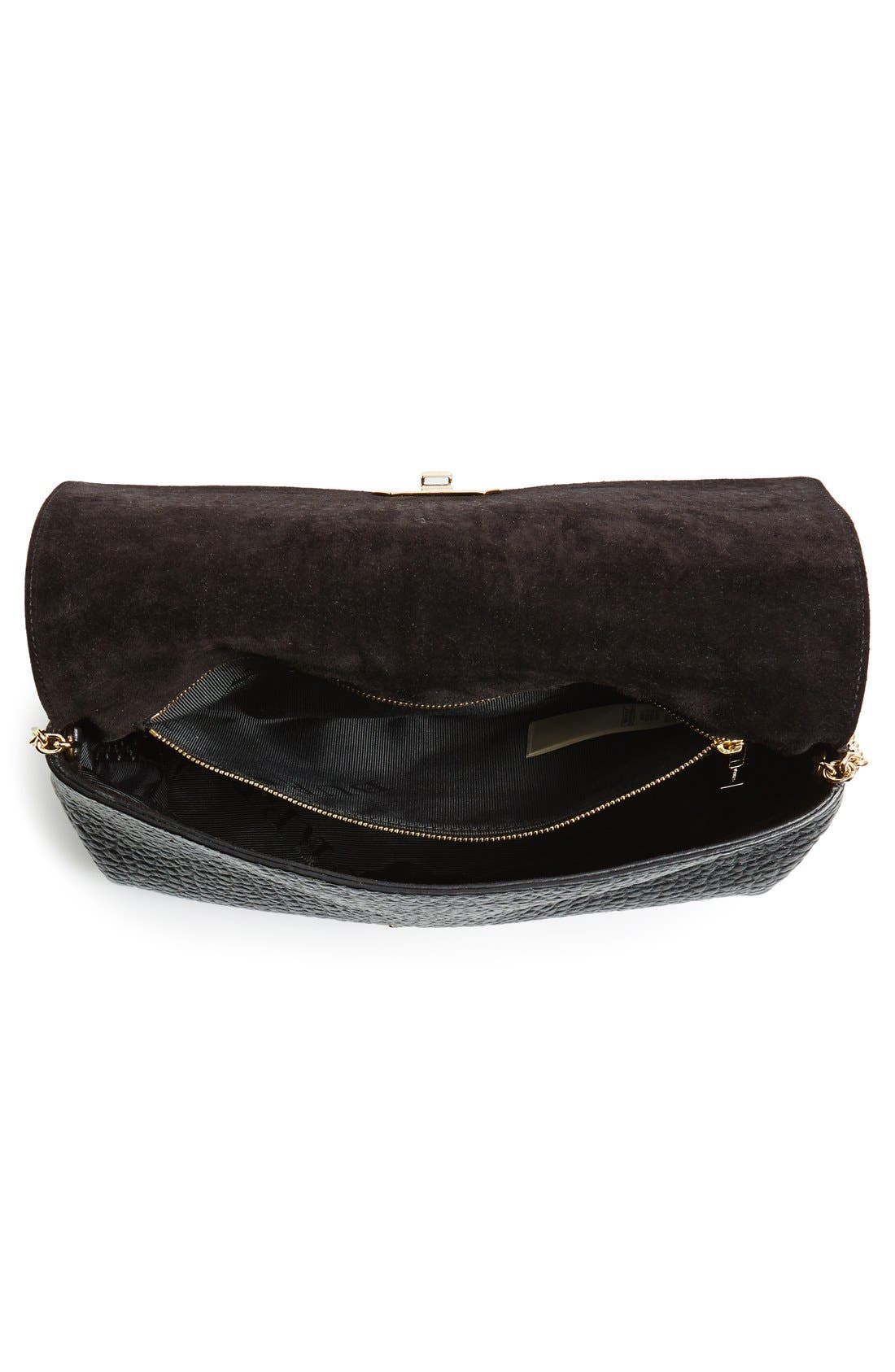 Burberry 'Medium Mildenhall' Signature Grain Leather Convertible Crossbody Bag, Alternate, color, 