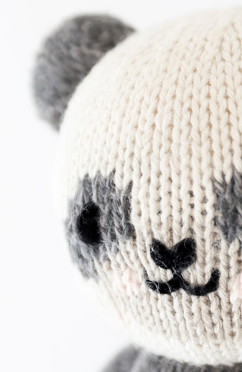 cuddle+kind Baby Panda Bear Baby Stuffed Animal, Alternate, color, Charcoal/ Cream