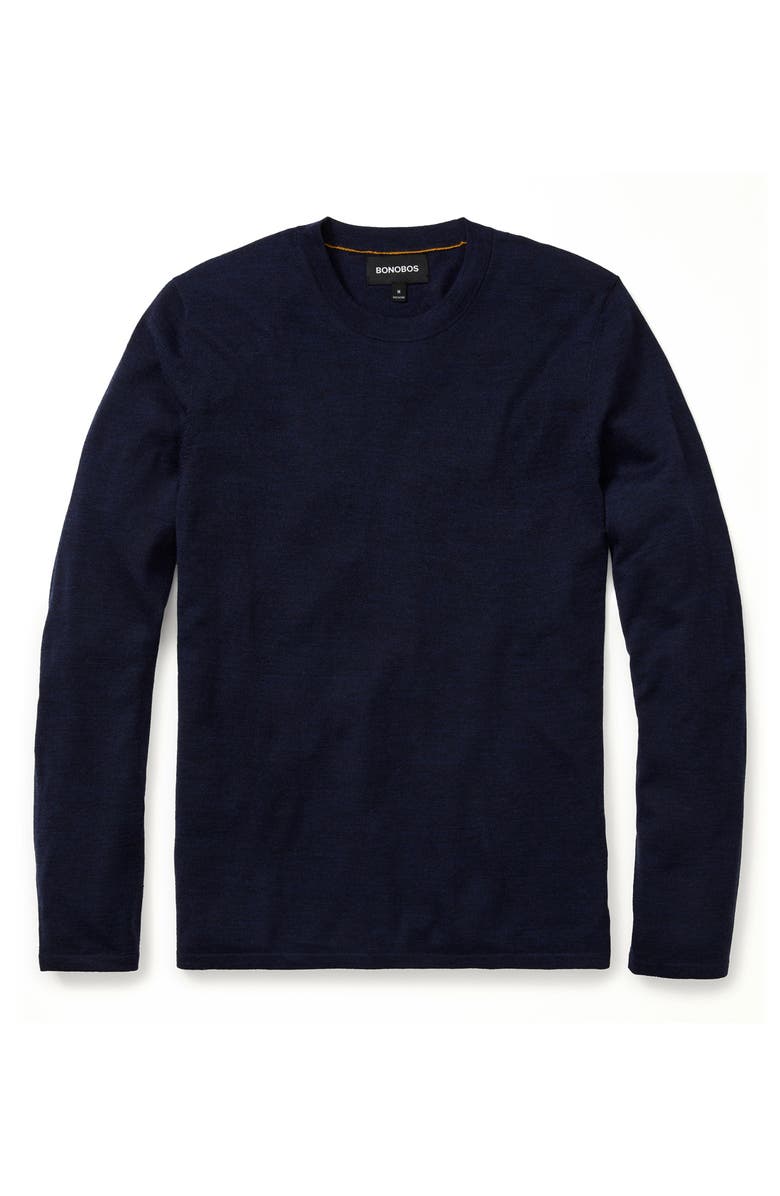 Bonobos Performance Henley, Alternate, color, Navy