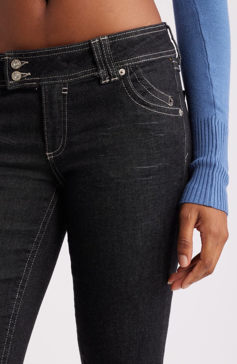 BDG Urban Outfitters Brooke Low Rise Flare Jeans, Alternate, color, Black