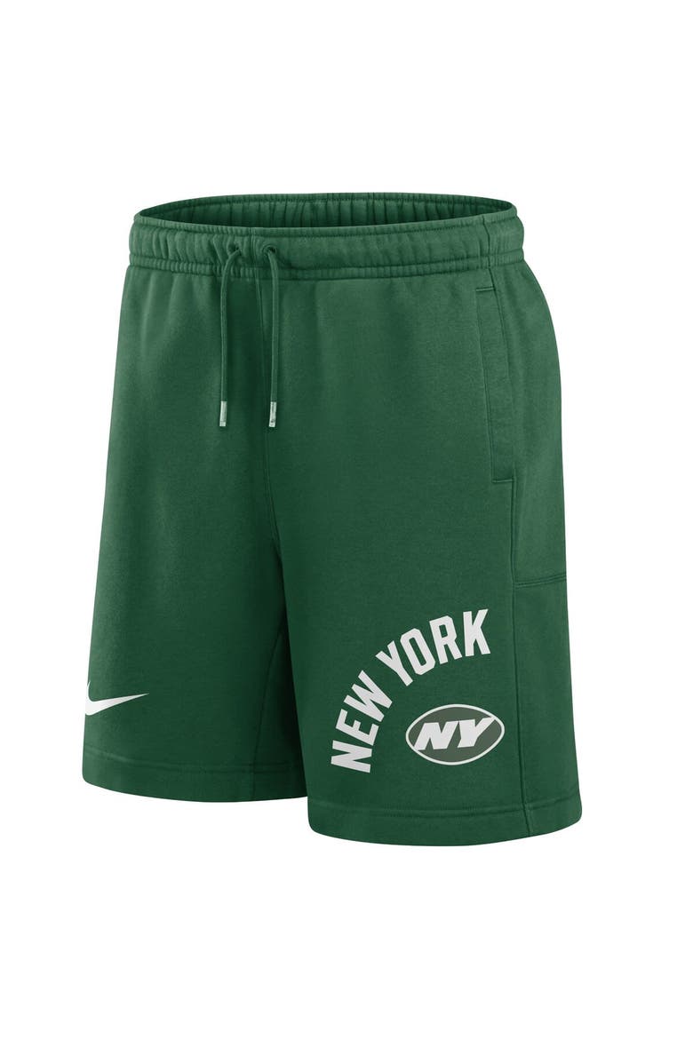Men's Nike Green New York Jets Arched Kicker Shorts, Alternate, color, Green