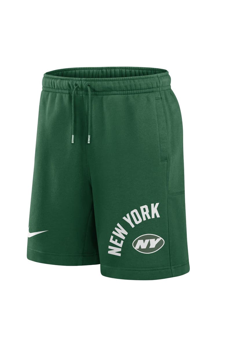 Nike Men's Nike Green New York Jets Arched Kicker Shorts, Alternate, color, Green