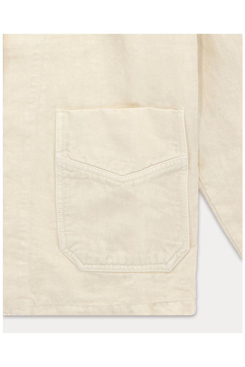 Scotland Classic Linen Jacket, Alternate, color, White