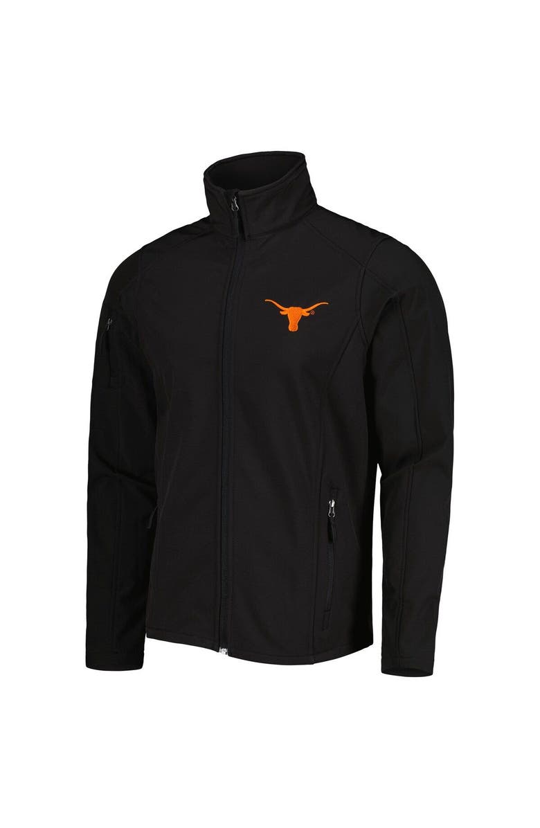 DUNBROOKE Men's Dunbrooke Black Texas Longhorns Sonoma Full-Zip Jacket, Alternate, color,