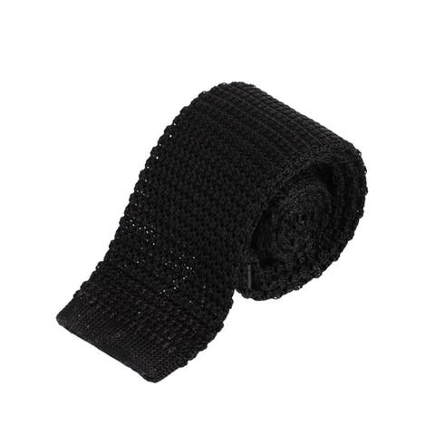 Zion Knit Silk Solid Colored Necktie