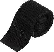 Trafalgar Zion Knit Silk Solid Colored Necktie