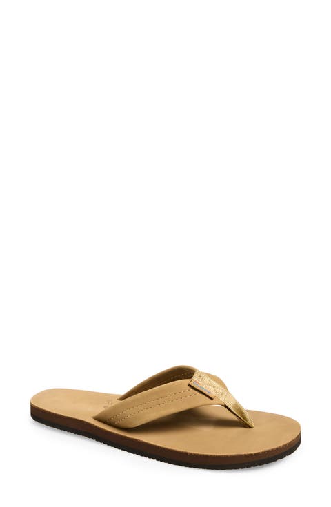 Rainbow Wide Strap Flip Flop