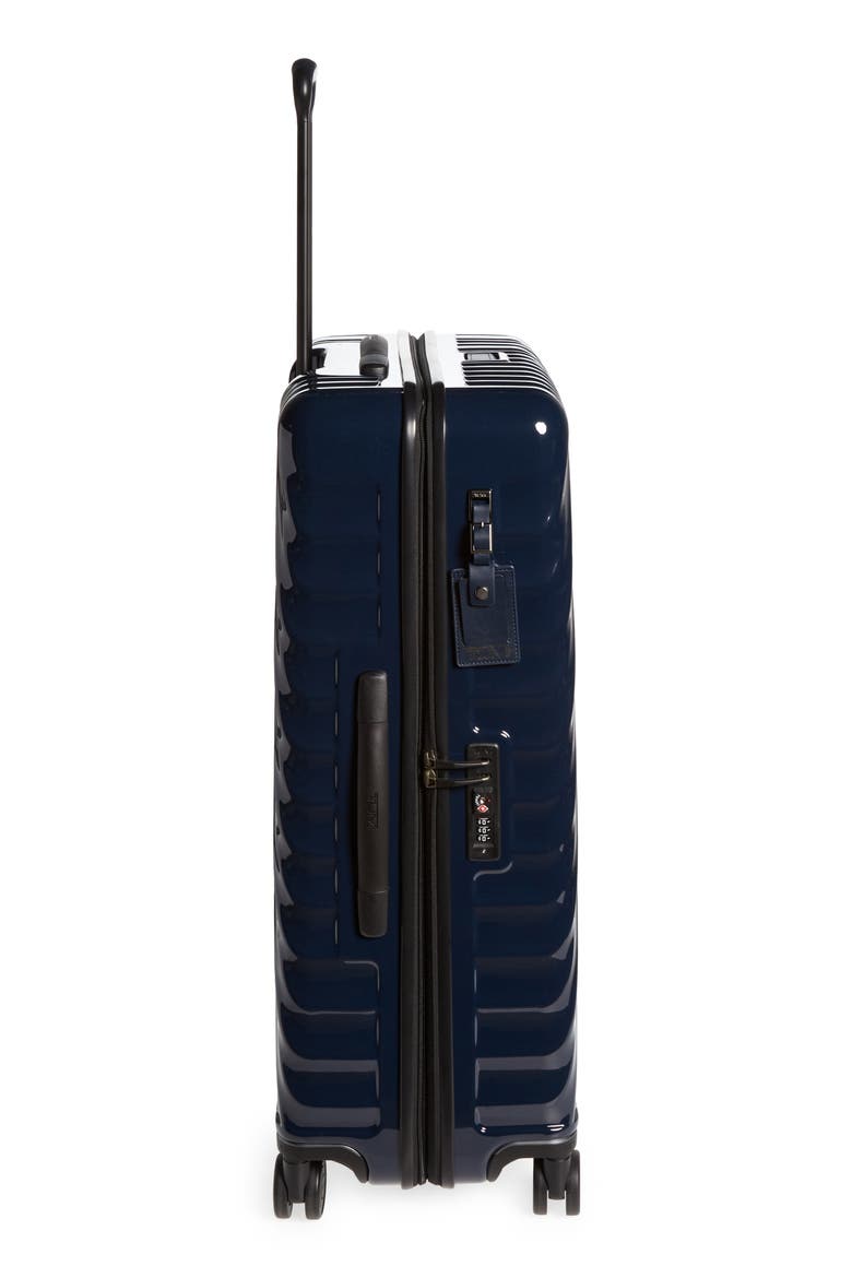 19 Degree Large Expandable Checked Luggage, Alternate, color, NAVY