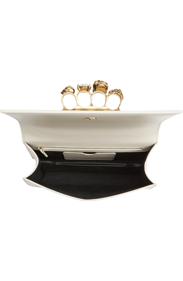 McQueen Alexander McQueen Leather Crossbody Bag, Alternate, color,