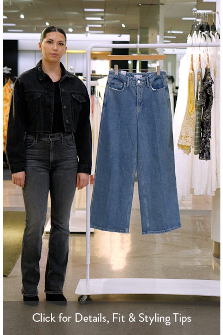 Soft Tech Good Skate Crop Wide Leg Jeans video