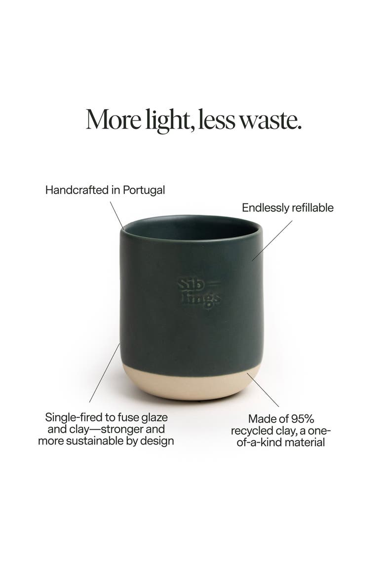 Ceramic Forever Vessel, Alternate, color, EVERGREEN