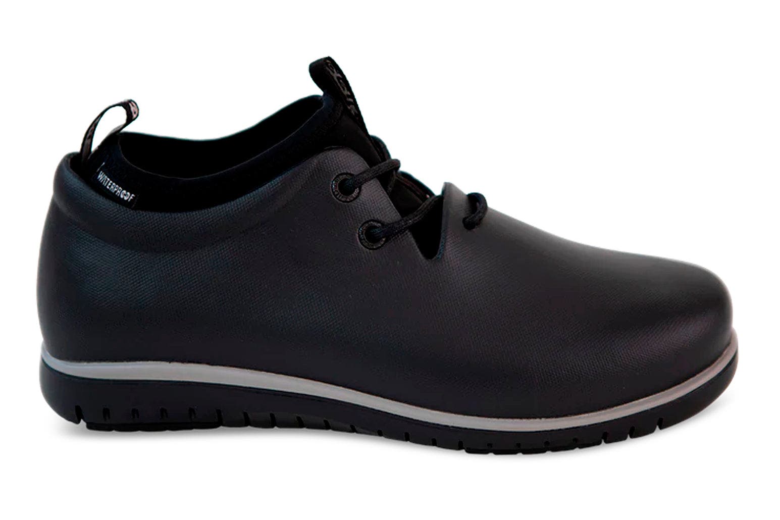 Xpresole Panto Lace-Up Waterproof Boot, Main, color, Black Americano
